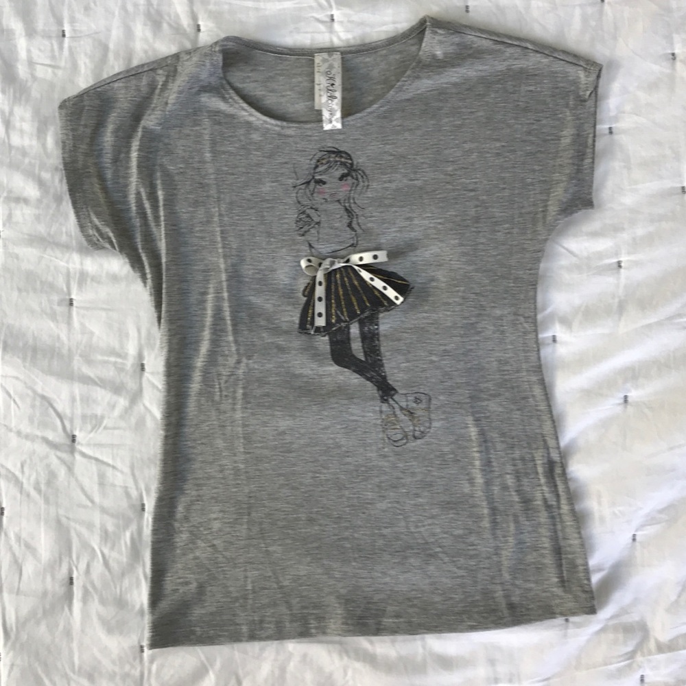 Girls Ballerina Graphic Tee